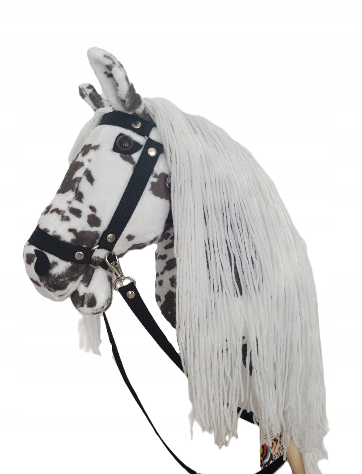 Hobby Horse Roxi Set (Horse on a Stick)+ black cantar with reins Brand no brand