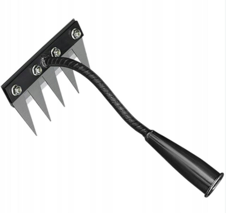 Hoe rake for weeding DOUBLE BLADE SYSTEM Packaging status original