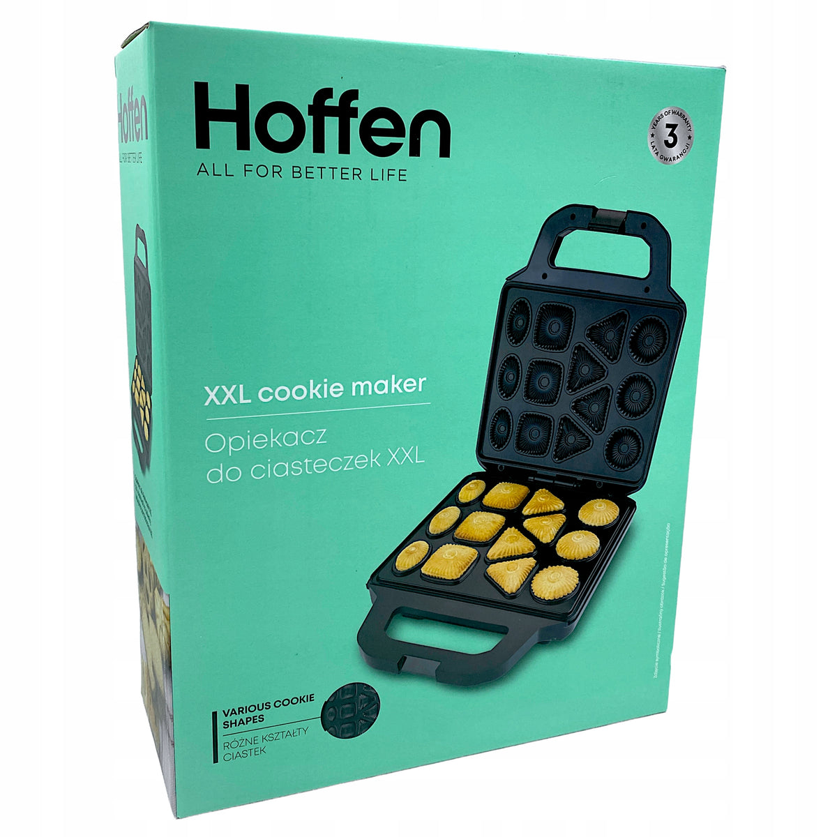 Hoffen XXL cookie cutter shapes 1400W