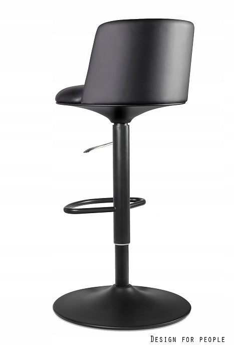 Hoker NOHO black Unique Faux Leather Bar Chair Brand Unique