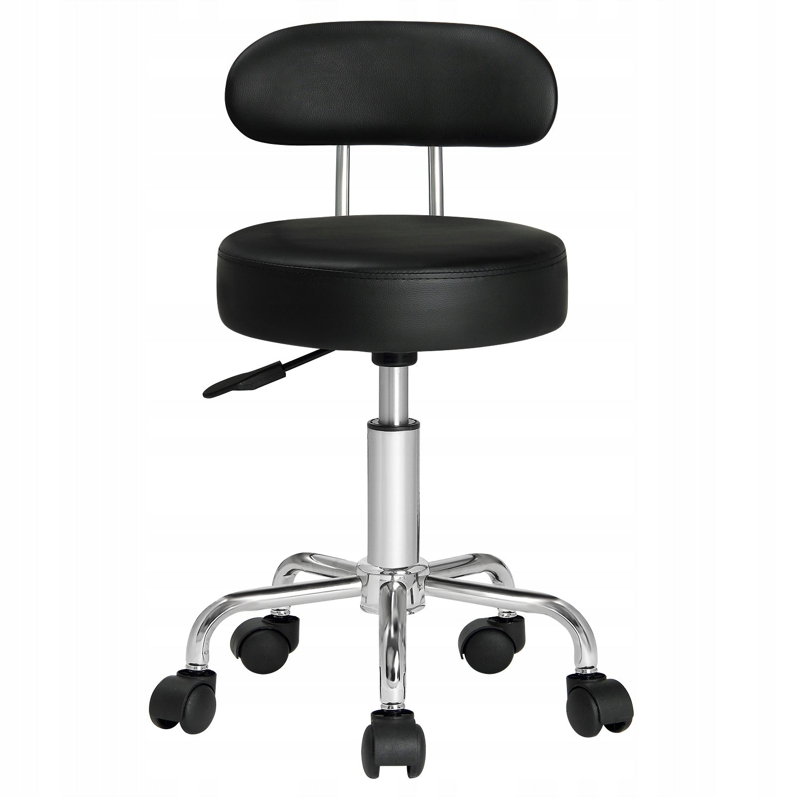 Hoker stool bar chair cosmetic swivel stool black