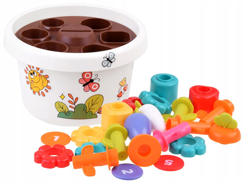 Hola Set with pot 12m+ sorter pyramid ZA4294 Kid's age 12＋ months