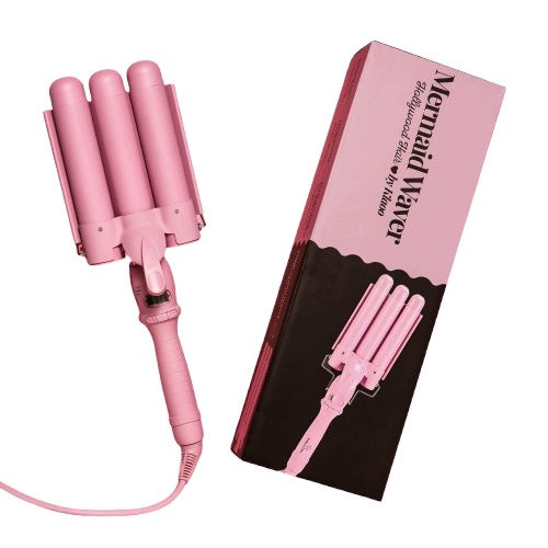 Hollywood Hair Mermaid Waver Triple 32 mm Barbie Pink