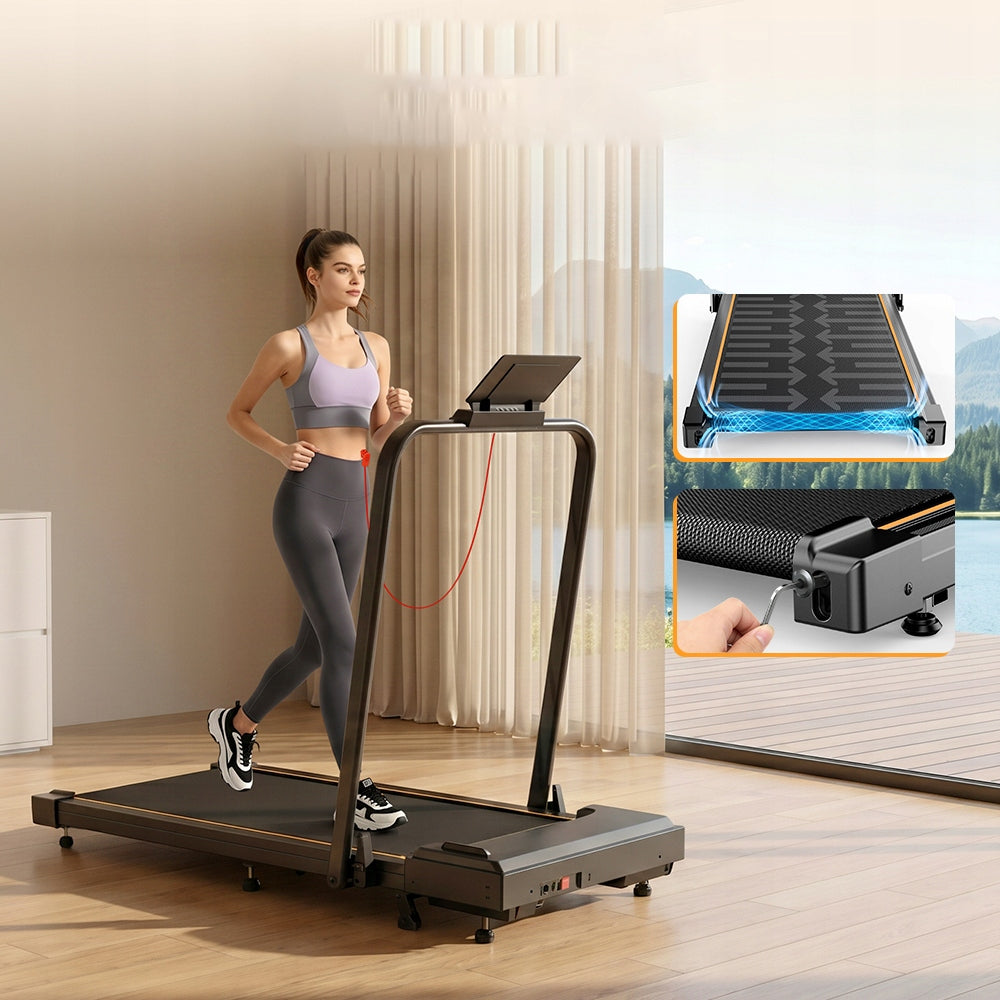 Home Electric Treadmill 2in1 Quiet Large LED Display 12km/h to 120kg Manufacturer code 2W1 Bieżnia Elektryczna 2026