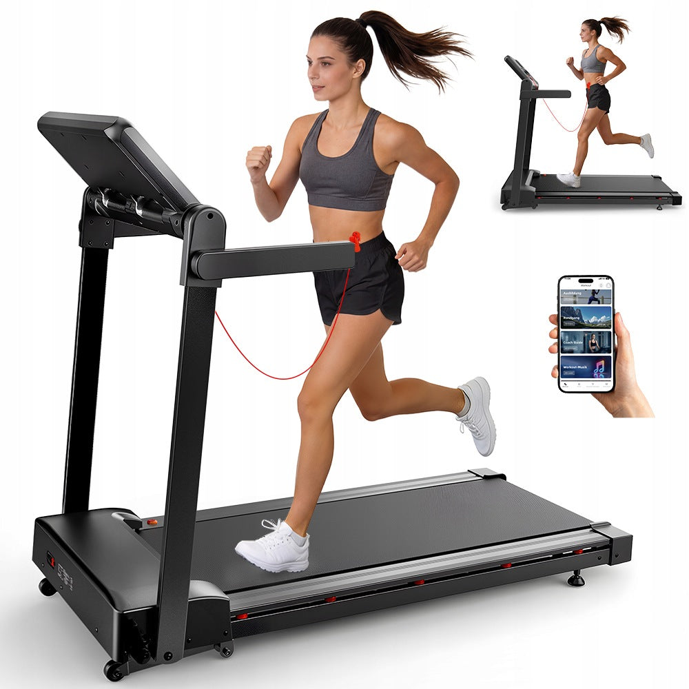 Home Electric Treadmill APP Bluetooth 14km/h 15% slope 150kg