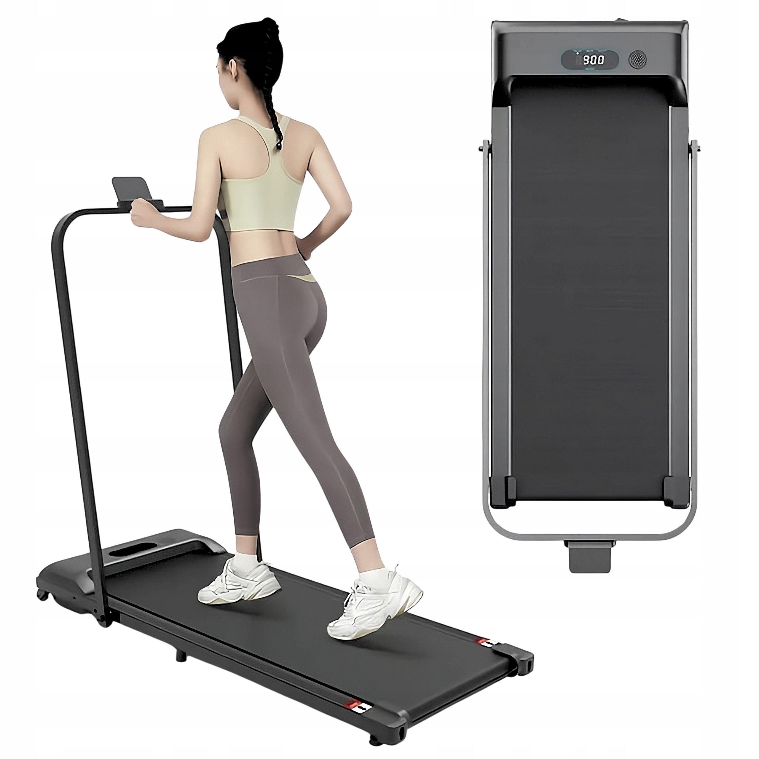 Home Electric Treadmill HRS T-70 Folding Under Bed + Twister