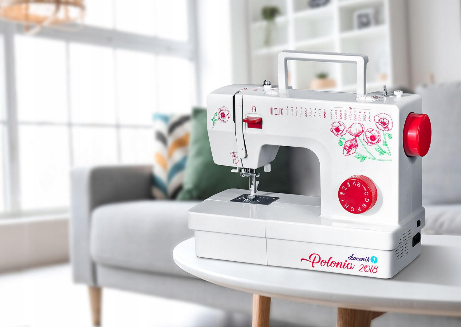 Home Mechanical Sewing Machine Straight Łucznik 2018 Polonia 22 stitches Packaging status original