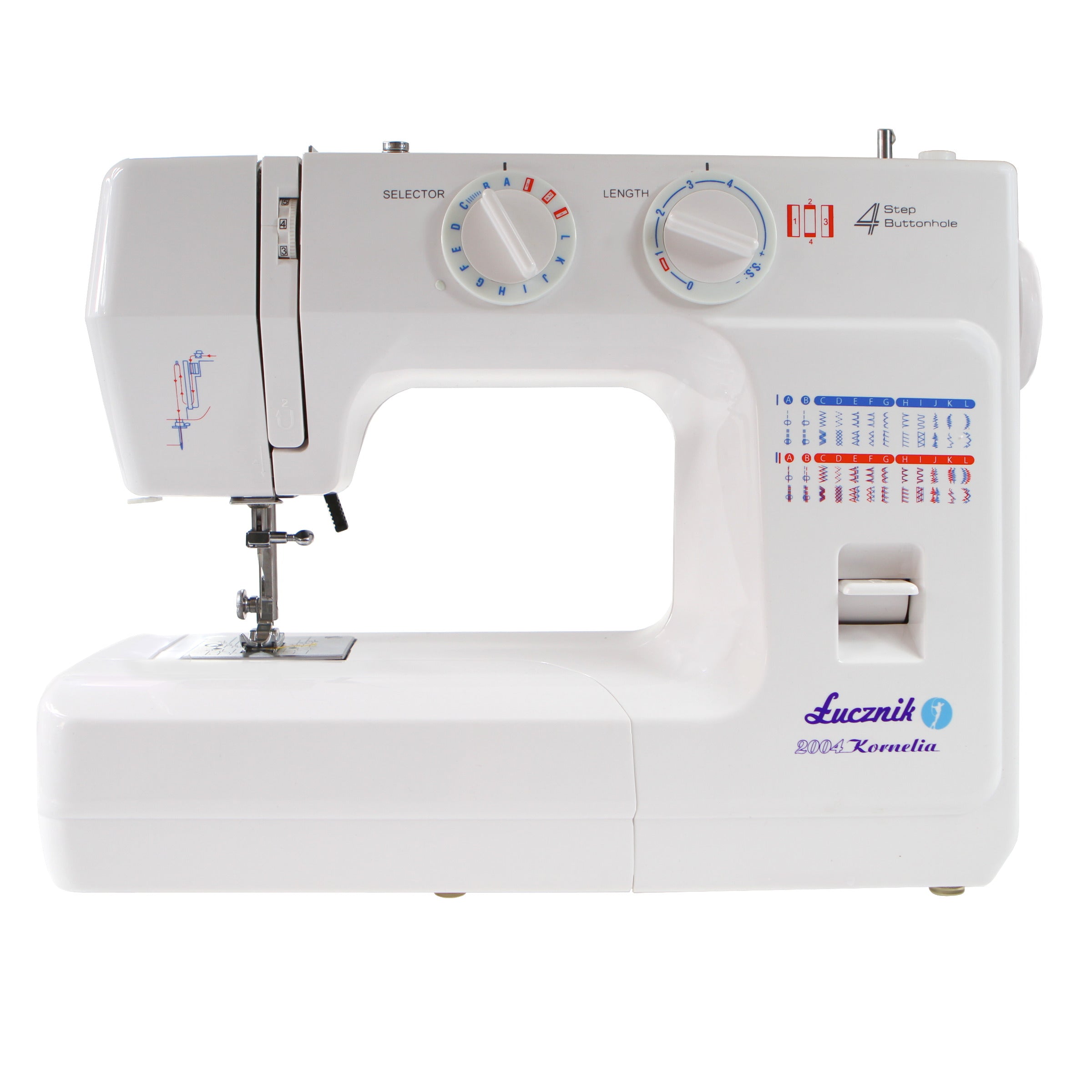 Home Mechanical Sewing Machine Łucznik Cornelia II 2004 48 stitches Manufacturer code Kornelia II 2004