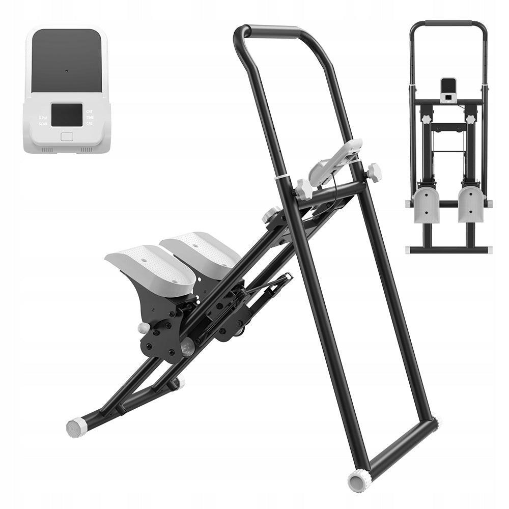 Home STEPPER Folding with lcd Adjustable up to 100KG for 180cm Workout at home