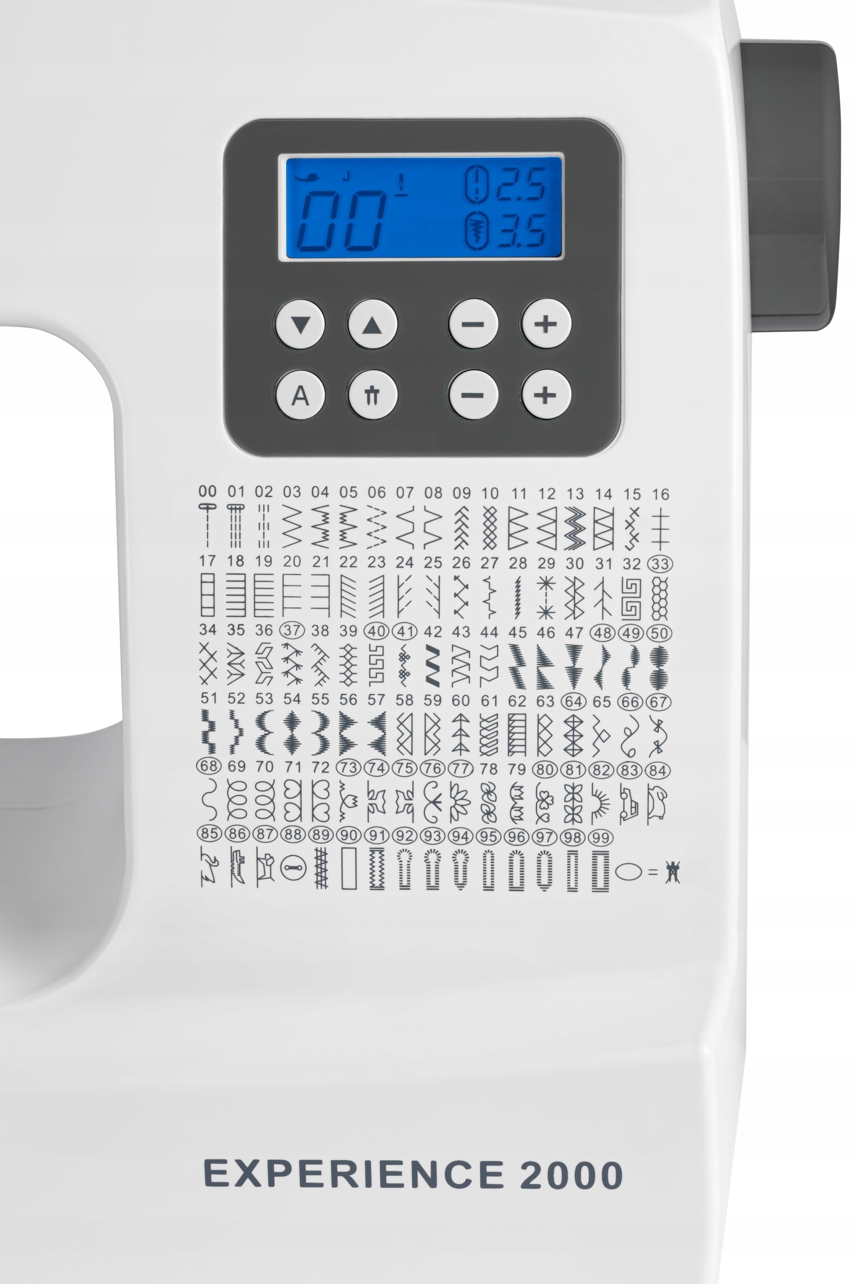 Home Sewing Machine Computer Strong Minerva Experience 2000 Model Experience 2000