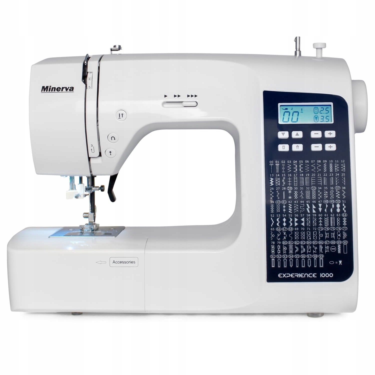 Home Sewing Machine Minerva Experience 1000 Manufacturer code EXPERIENCE 1000