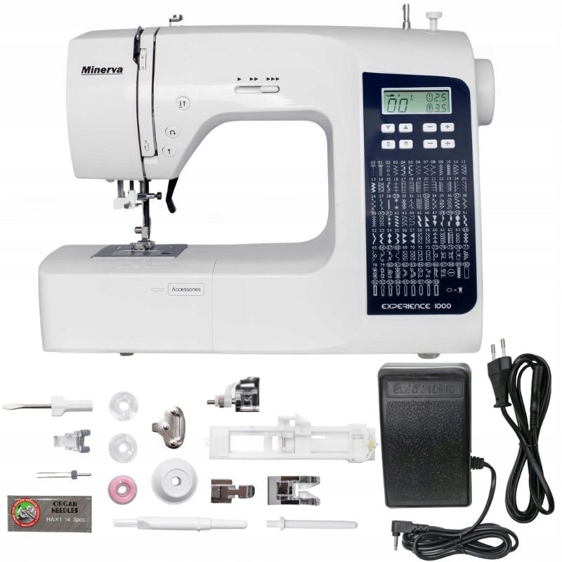 Home Sewing Machine Minerva Experience 1000