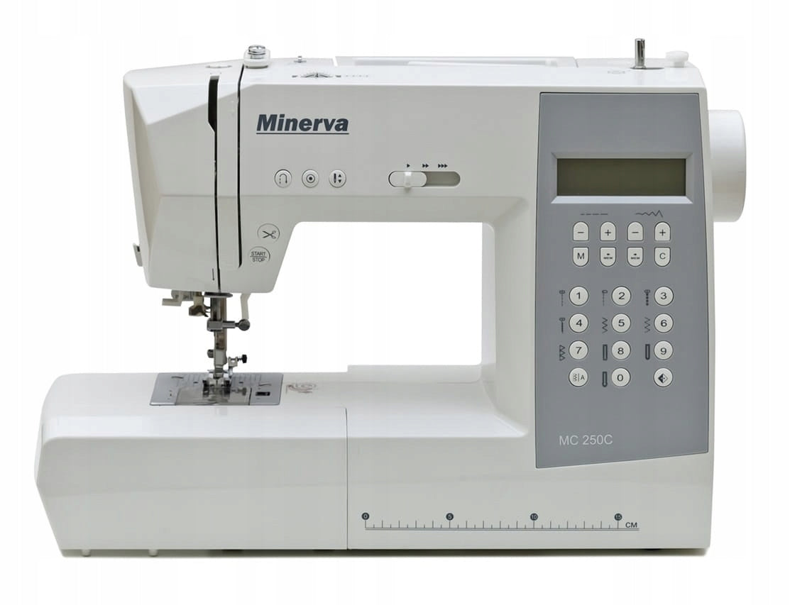 Home Sewing Machine Minerva MC250C 197 stitches Packaging status original