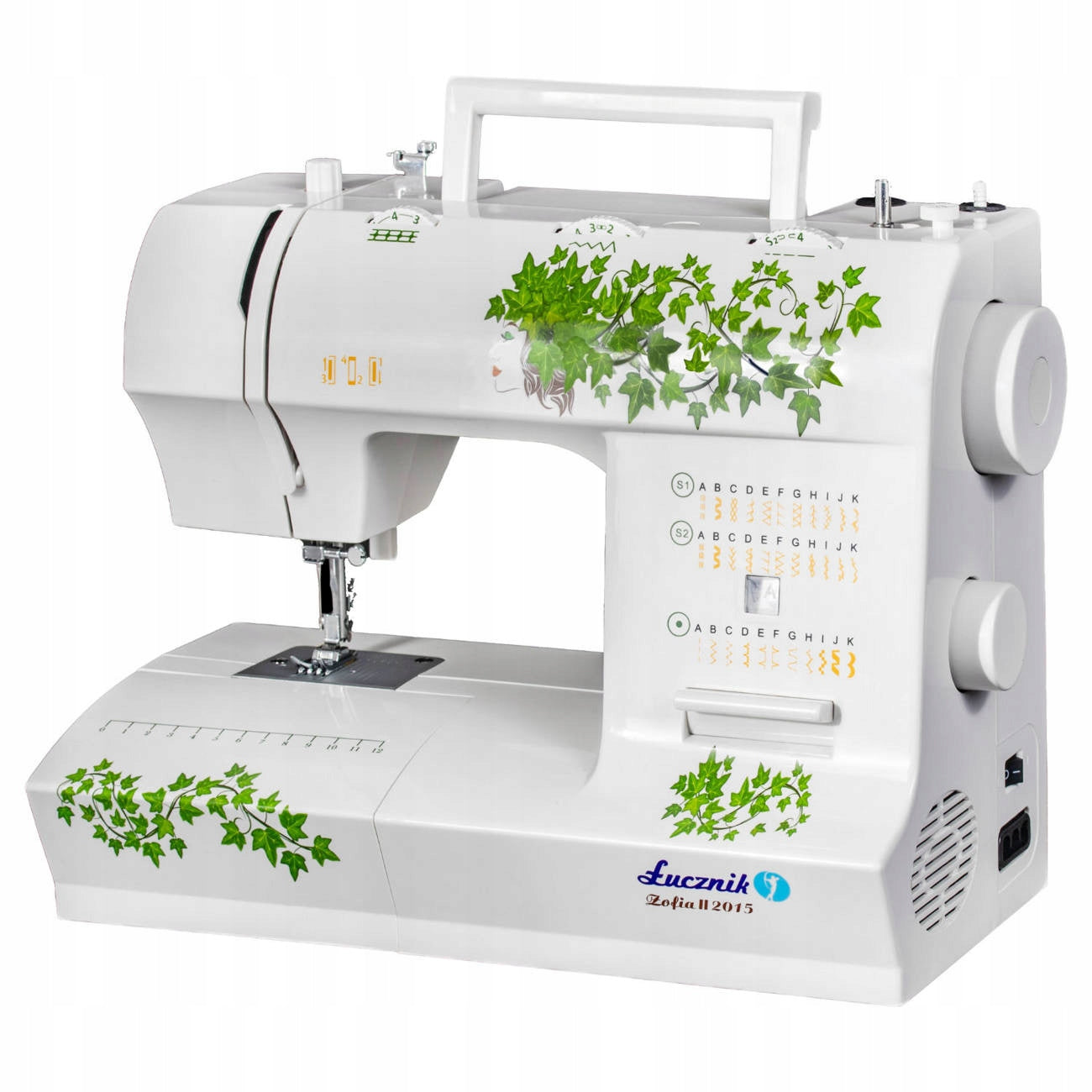 Home Sewing Machine Strong With Overlock 35 Programs Accessory Set Manufacturer code 01.003