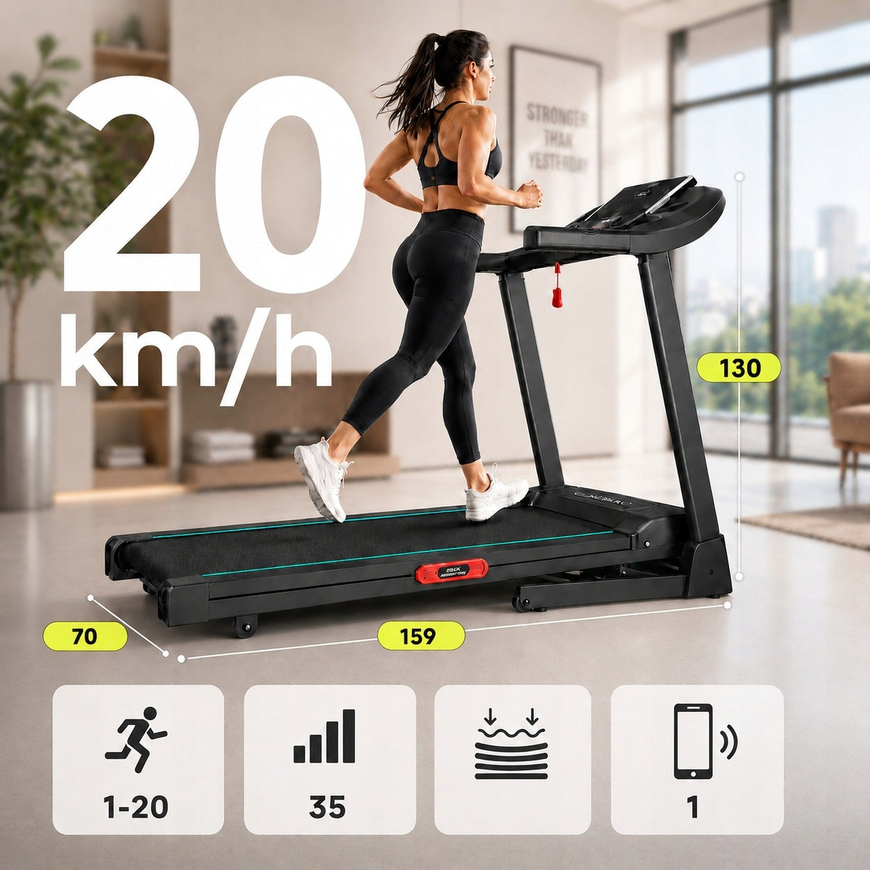 Home Treadmill Electric Folding Corciano Slope Belt Shock Absorption Manufacturer code BIEZNIA_LEEDS