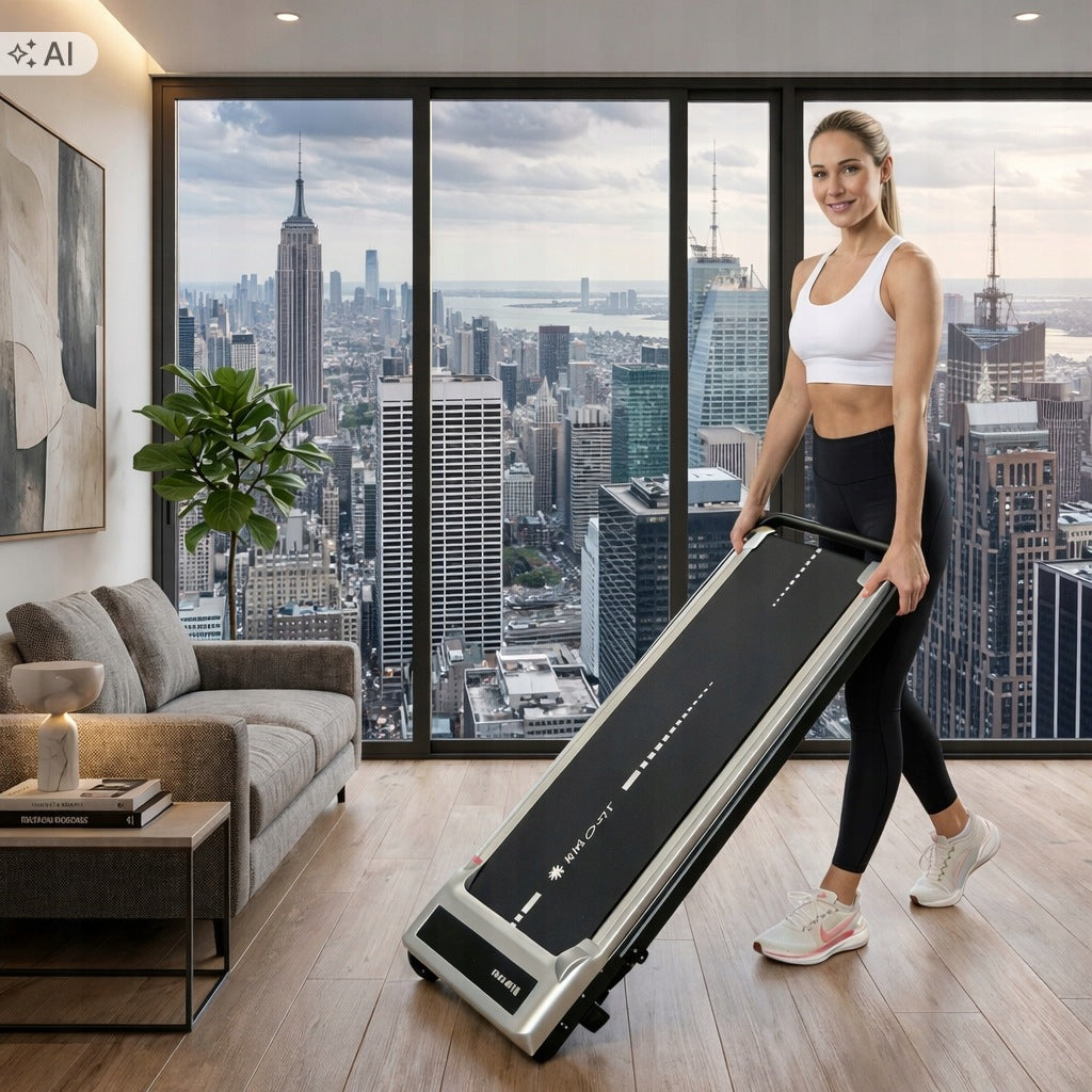 Home Treadmill Electric Folding Slope Angle Compact 1-10km 100kg Brand no brand