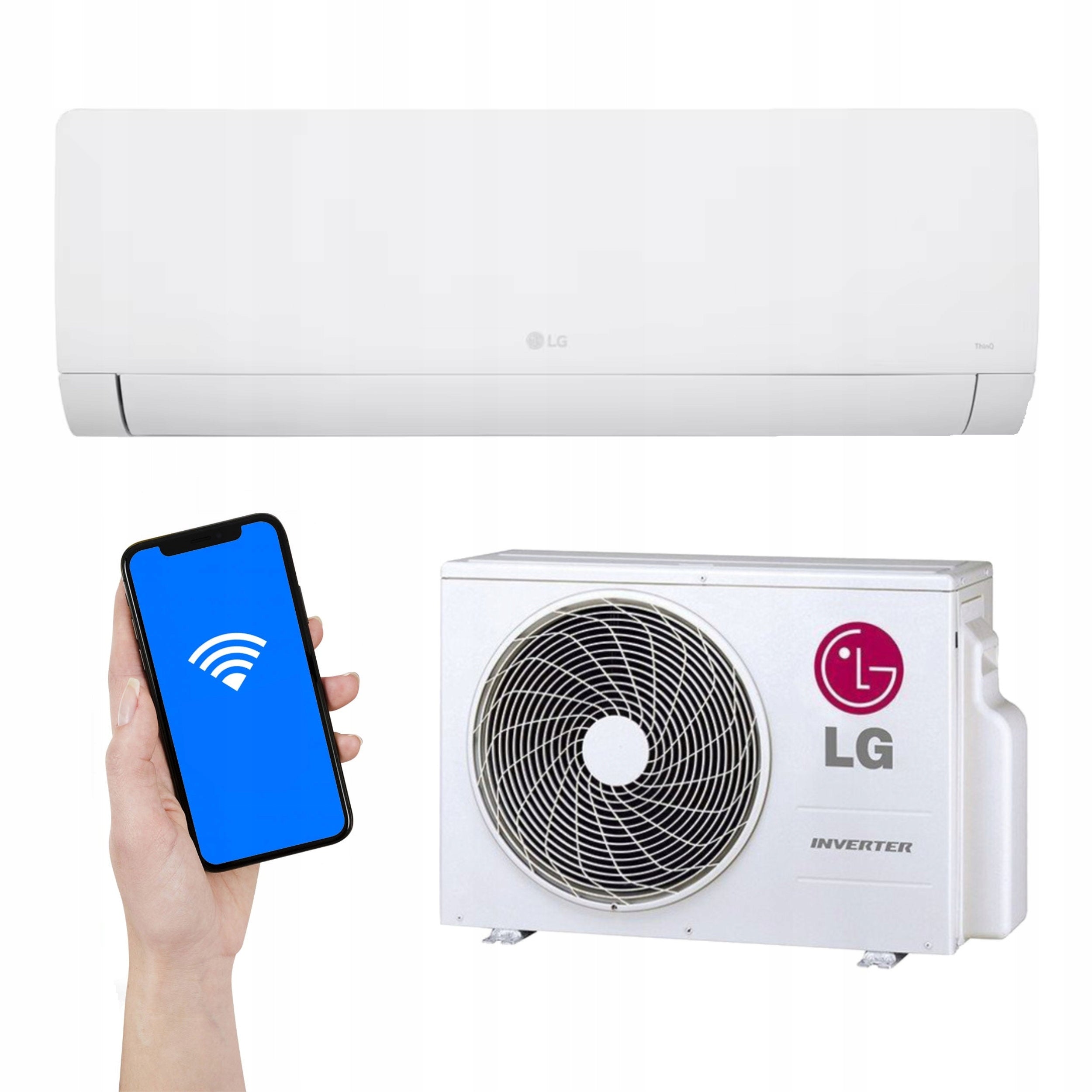 Home Wall Air Conditioner LG DUALCOOL WZ 3,5kW 40m2 WiFi EFFICIENT