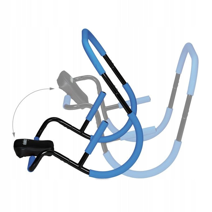 Home abdominal trainer cradle for crunches blue up to 100 kg Brand Relaxdays