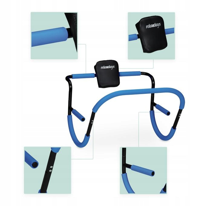 Home abdominal trainer cradle for crunches blue up to 100 kg Manufacturer code 10050791