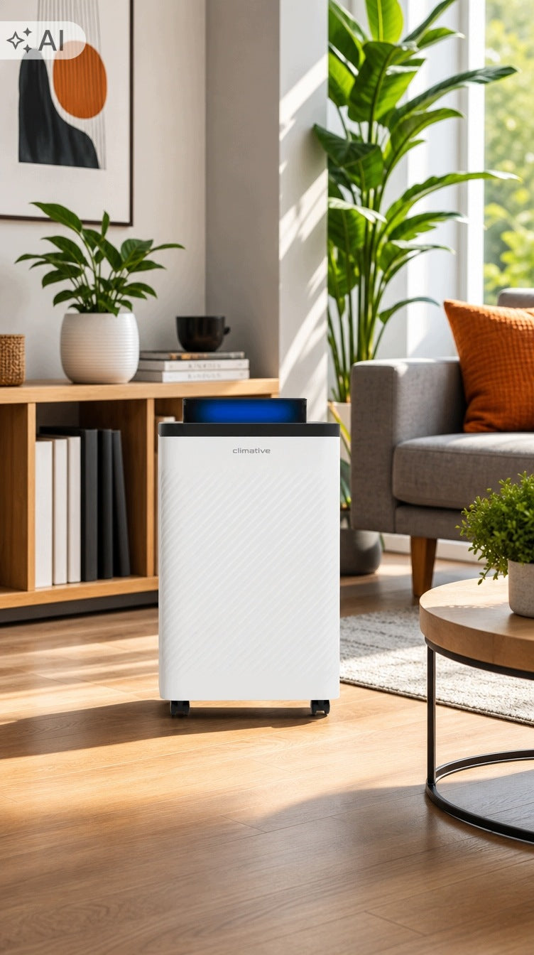 Home dehumidifier CLIMATIVE Nexi 24L WiFi+AROMA+FILTER for allergy sufferers Packaging status original