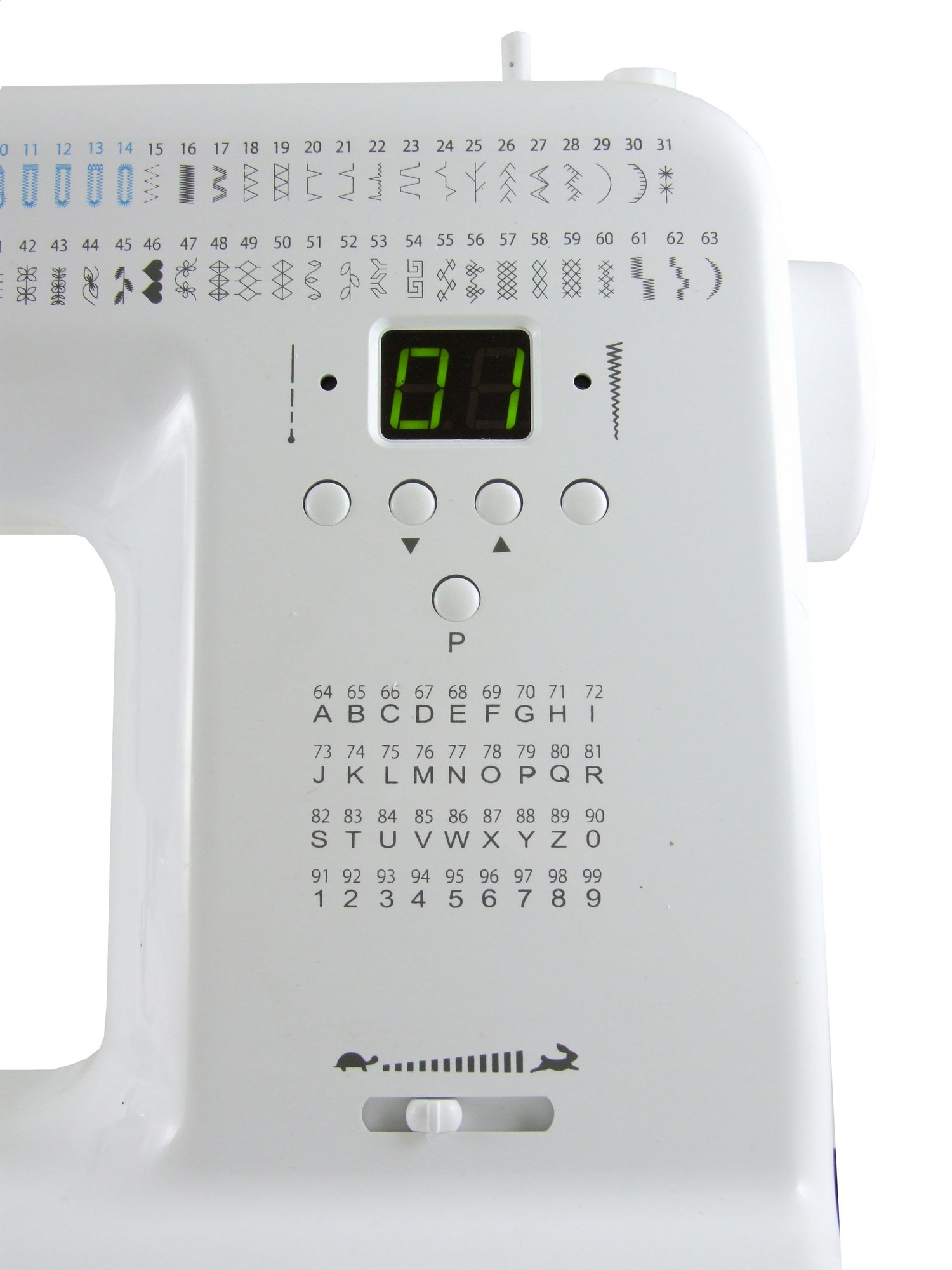 Home sewing machine 99 programs Łucznik Malwina 2070 Dominant color white