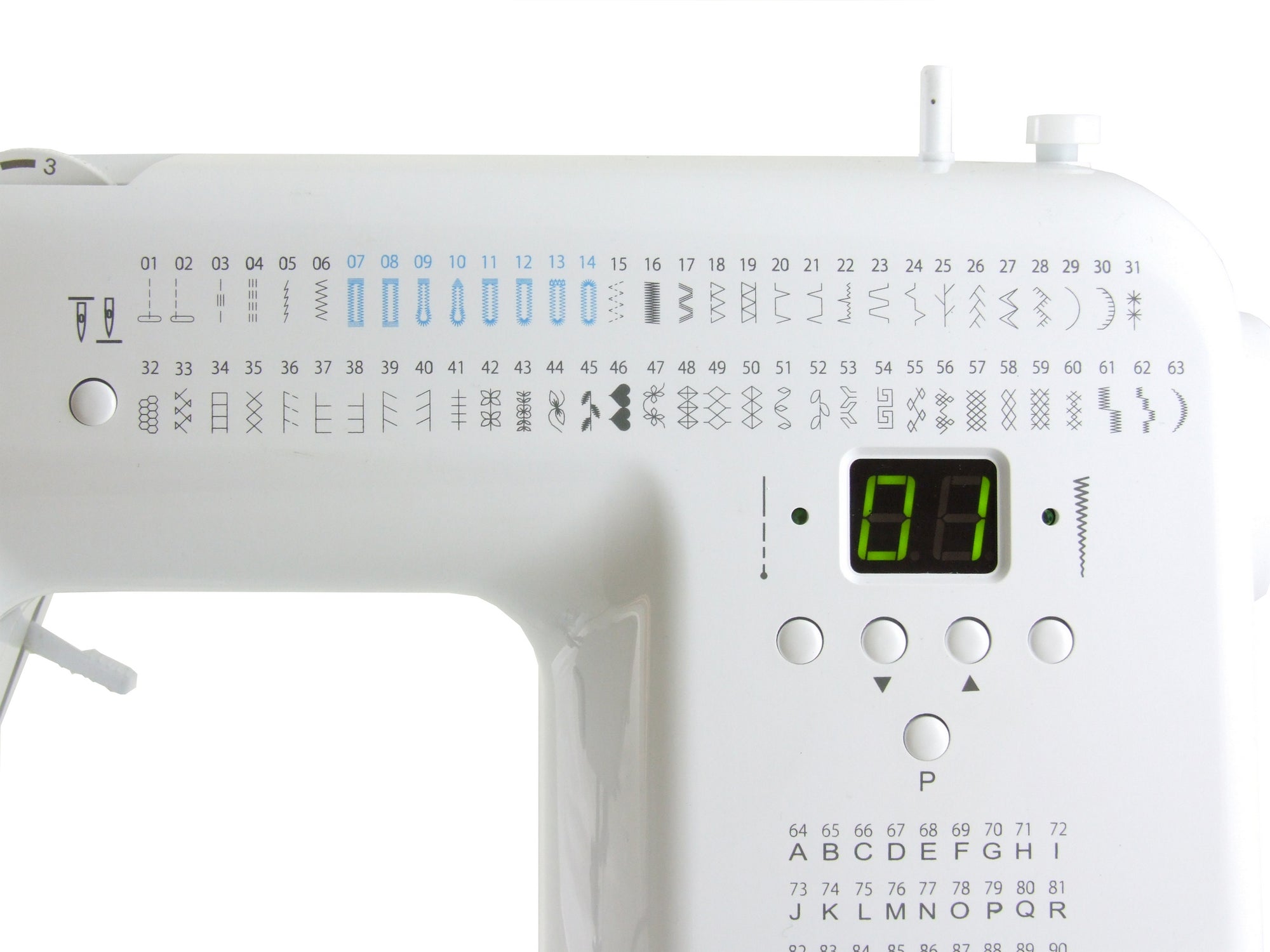 Home sewing machine 99 programs Łucznik Malwina 2070 Hook rotating