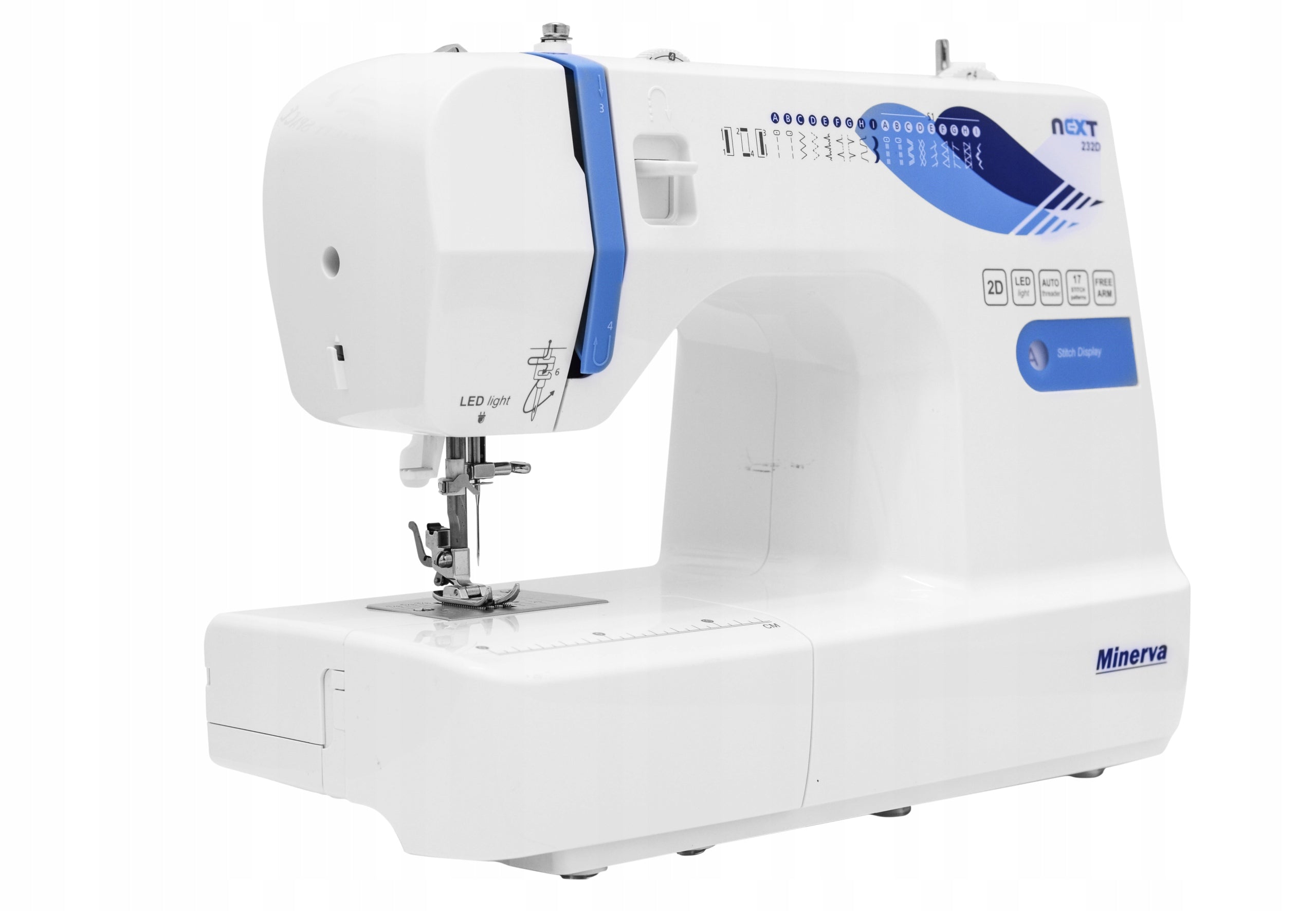 Home sewing machine durable Minerva next 232d II Manufacturer code Minerva next 232d II