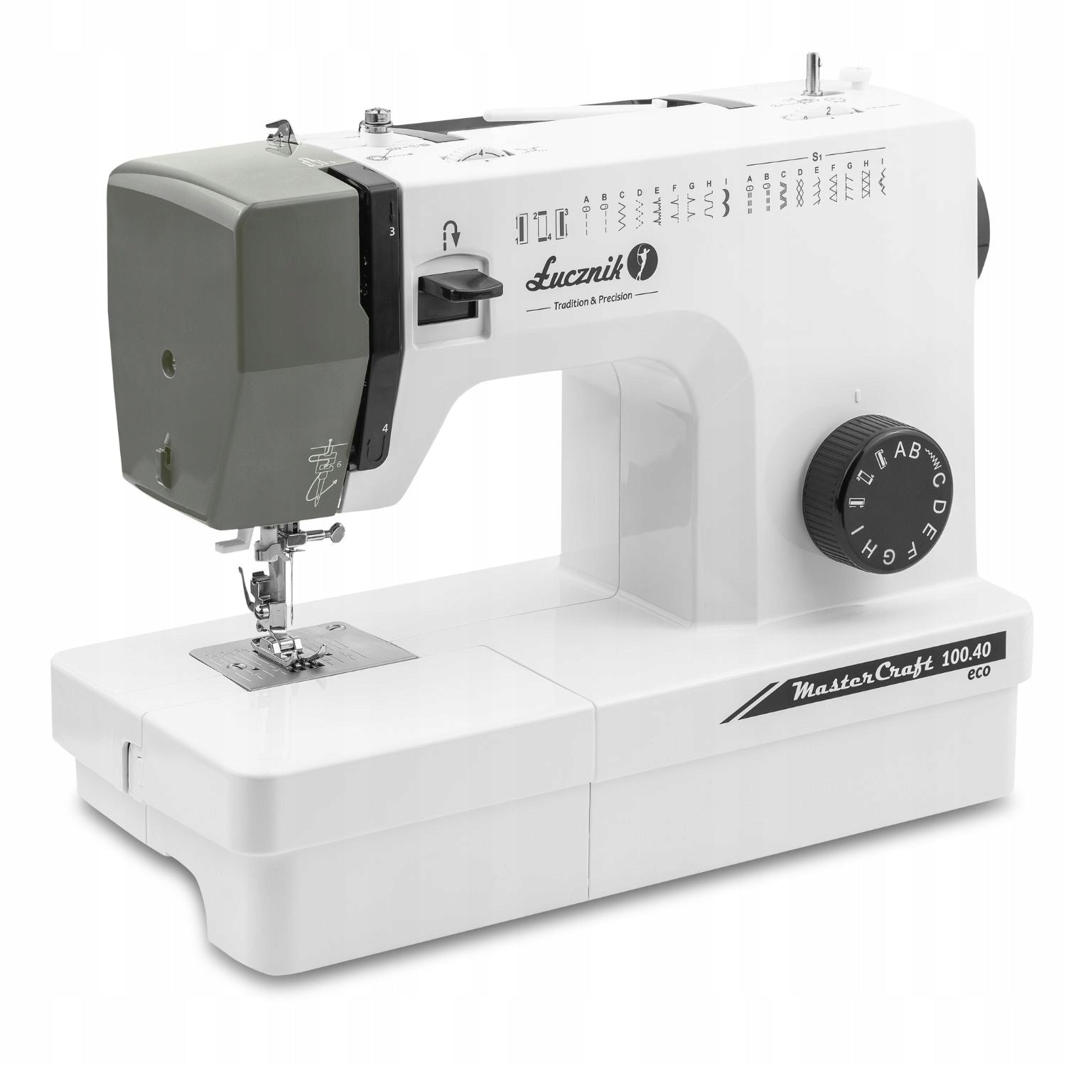 Home sewing machine metal body Łucznik Master Craft 100.40 eco Manufacturer code 01.131