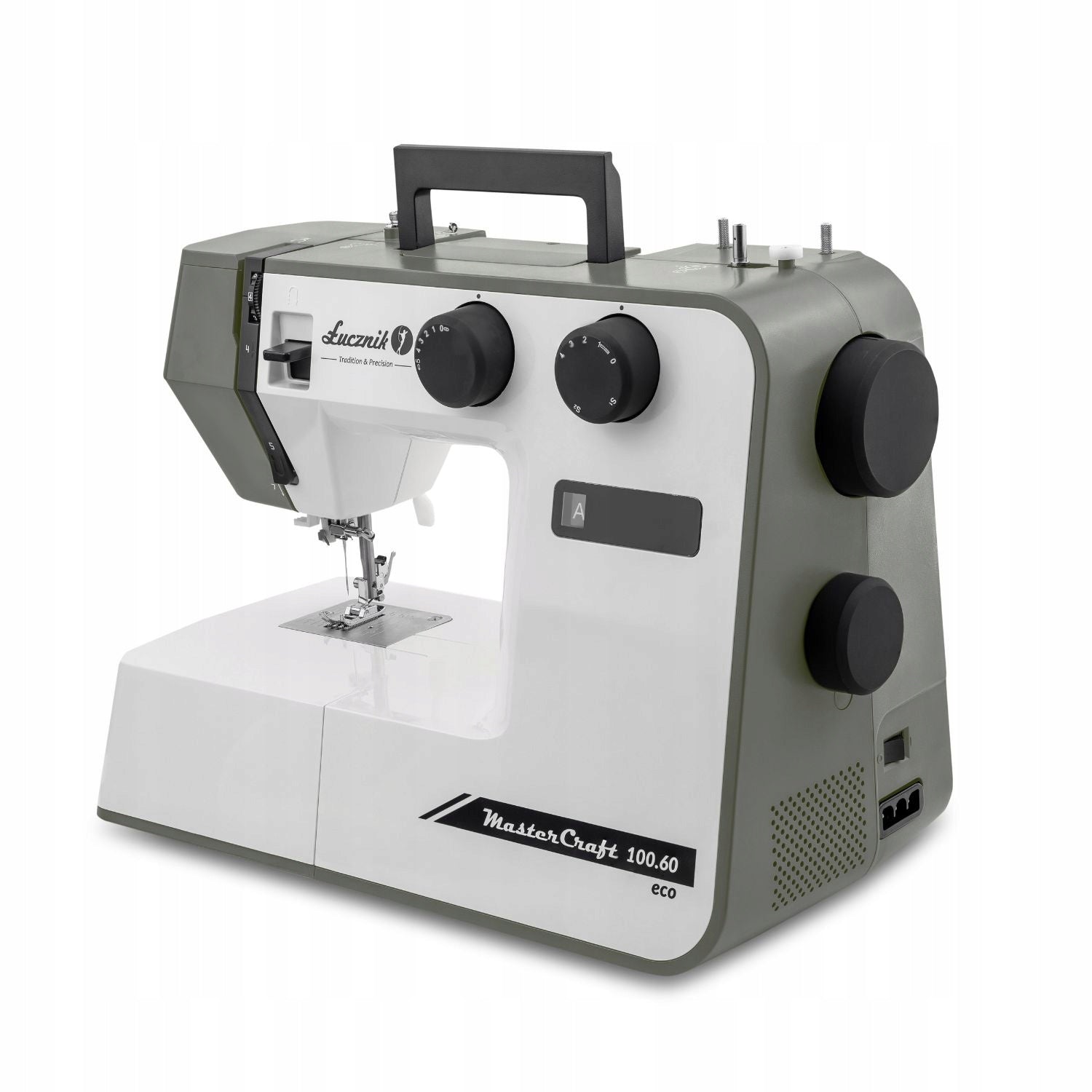 Home sewing machine metal body Łucznik Master Craft 100.60 eco Hook swing
