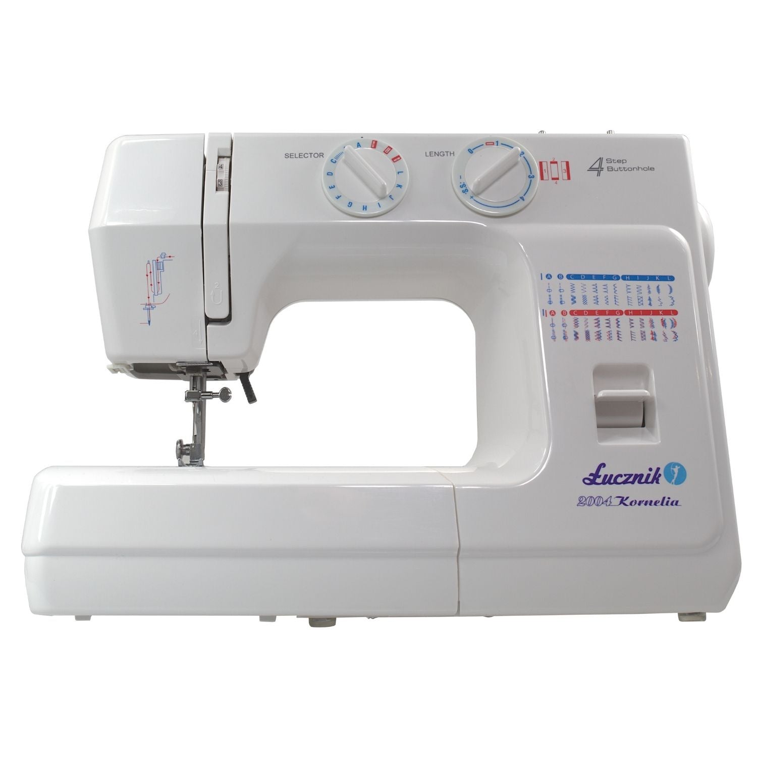 Home sewing machine strong 48 stitch patterns Łucznik Cornelia II 2004 Brand Łucznik