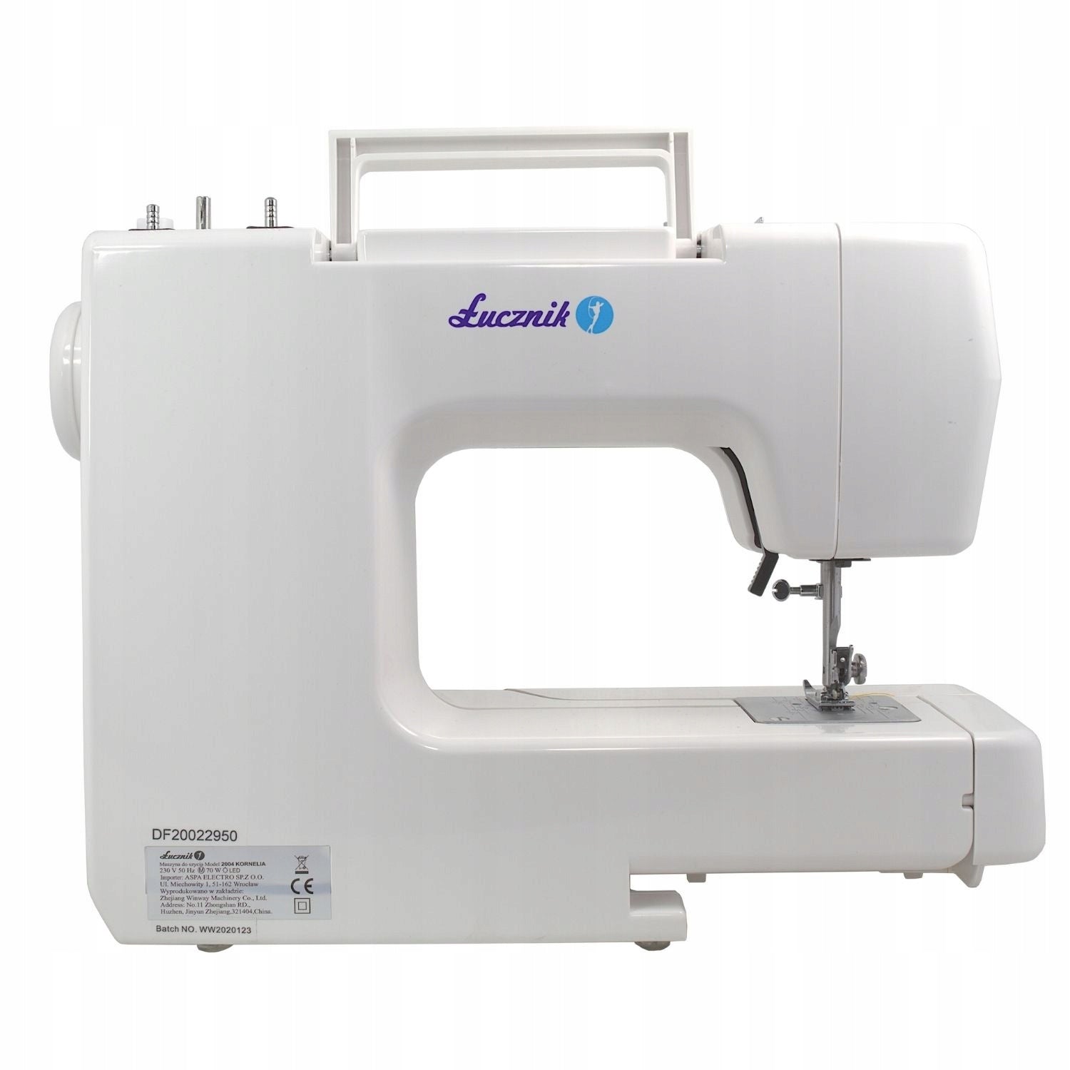Home sewing machine strong 48 stitch patterns Łucznik Cornelia II 2004 Sewing speed 1200 stitches/min