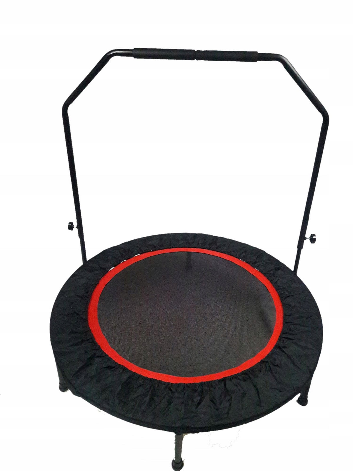 Home trampoline 100 cm WITH ADJUSTABLE HANDRAIL, trampoline for children. Manufacturer code Trampolina 100 z uchwytem