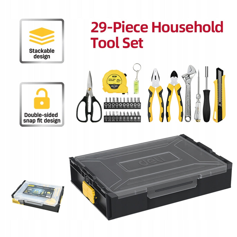 Homemade 29 piece tool set Deli EDL1229
