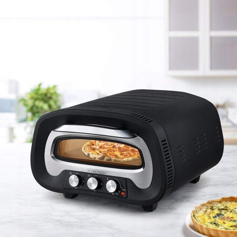 Homemade pizza oven 430°C 2200W Schneider Pierre de Feu Black Manufacturer code PIERRE DE FEU