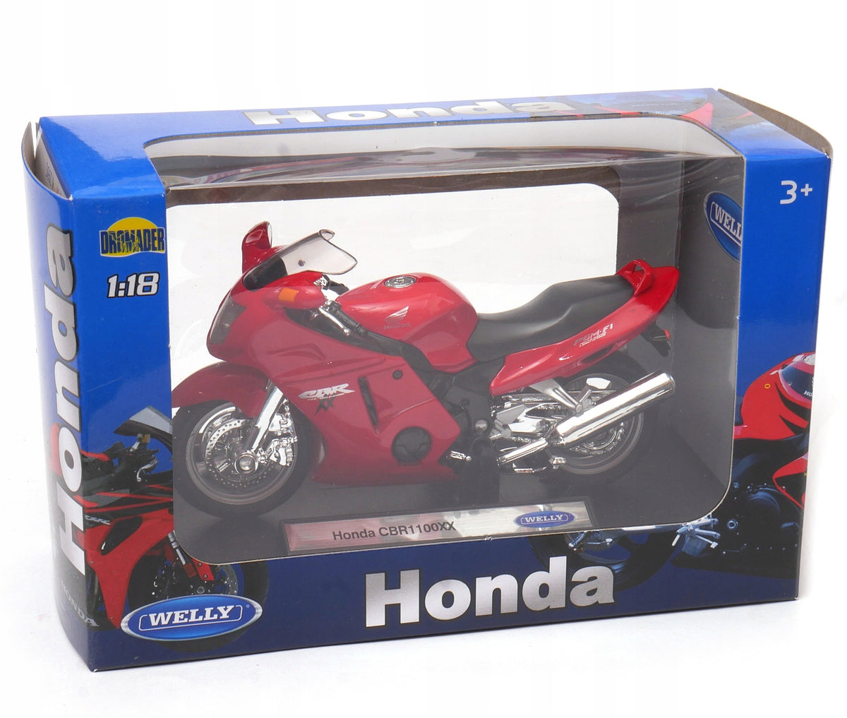 Honda CBR 1100XX 1:18 WELLY Brand Dromader
