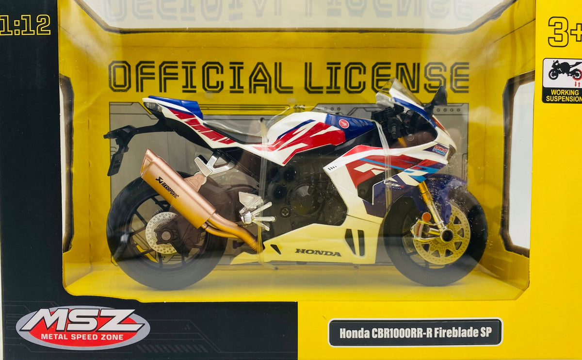 Honda CBR1000 RR-R Fireblade SP motorcycle model 1:12 MSZ 68496 Manufacturer code 68728A