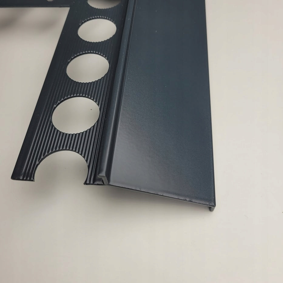 Hood strip balcony wide 90mm 250cm Anthracite Packaging status original