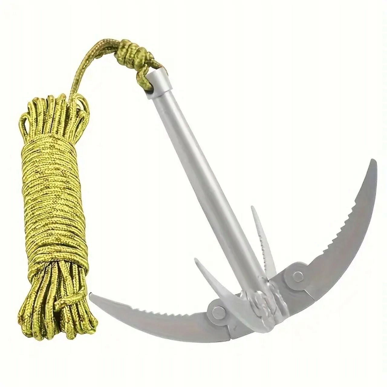 Hook Weed Pulling Tool for Algae Plants Stainless Steel Rope