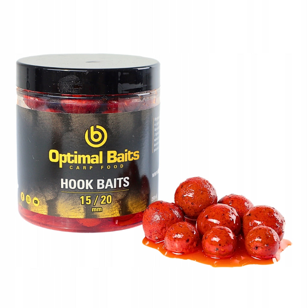 Hook protein balls TIGER WALNUT 15-20mm Optimal Baits bait
