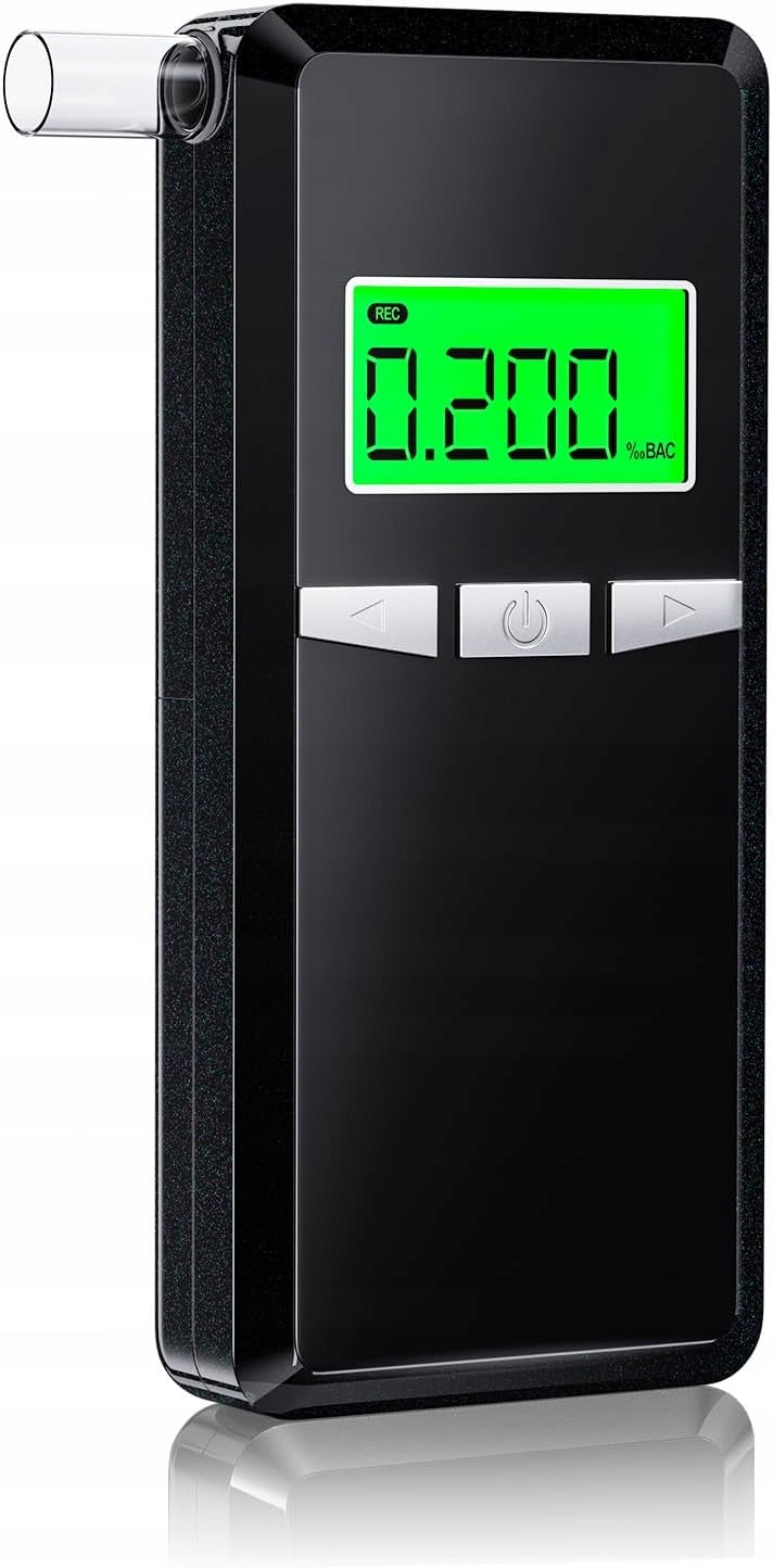 Hoonyer AD8000 – digital breathalyzer, high precision, 10 mouthpieces, LCD