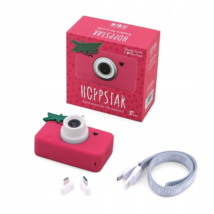 Hoppstar Rookie Strawbella Kids Camera Information regarding product safety and compliance Not suitable for children under 36 months of age
