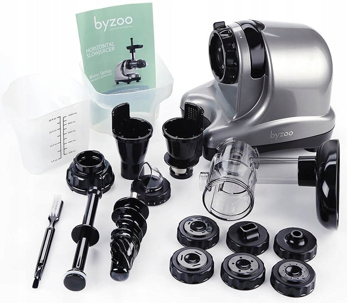 Horizontal juicer BYZOO Rhino silver Brand Byzoo