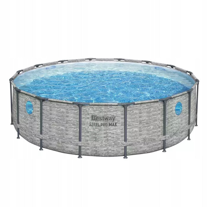 Horizontal tube grey 561AA for swimming pool Steel Pro MAX 488x122cm Bestway new Manufacturer code Stelaża górna drążek poprzeczka rura 833bf