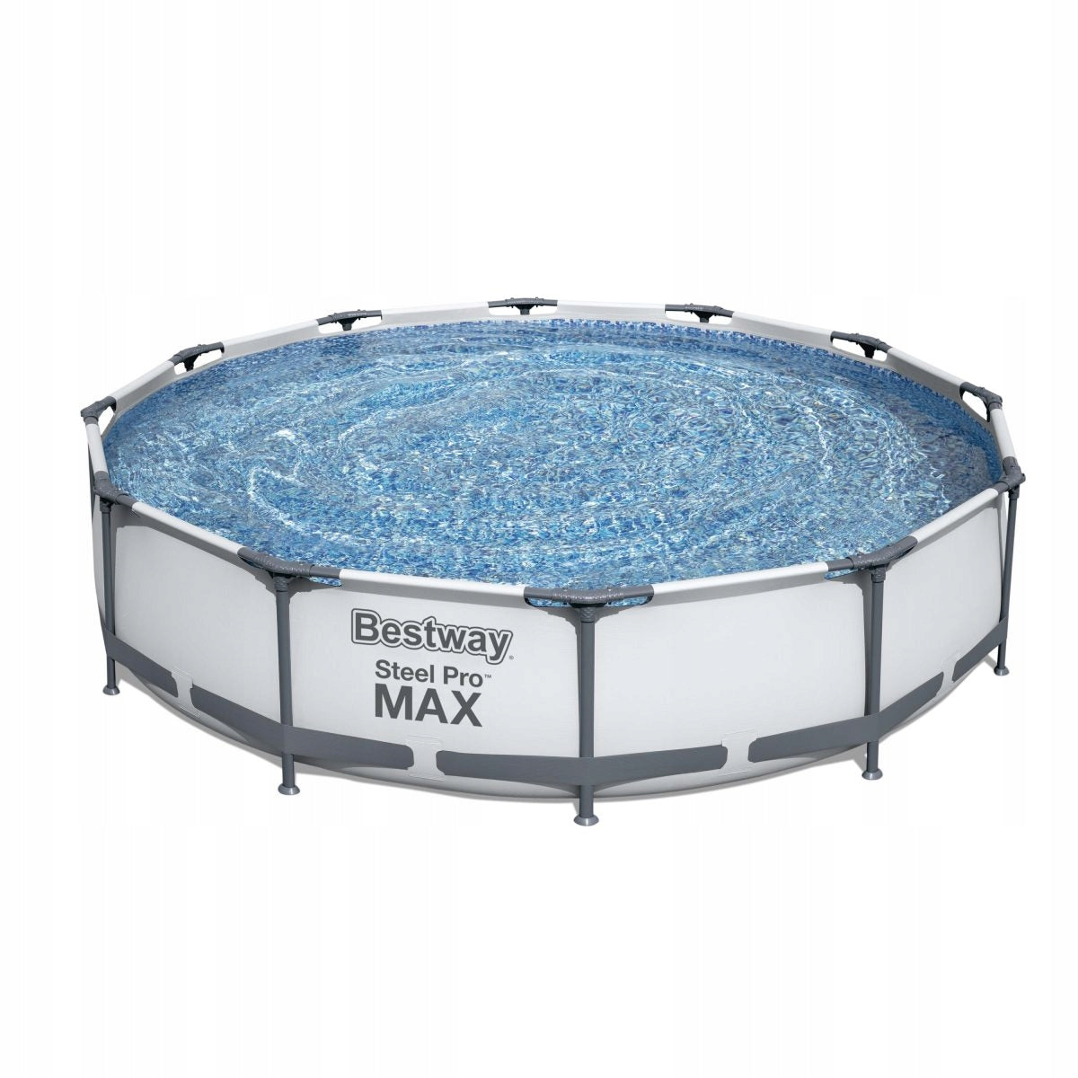 Horizontal tube grey Bestway 5616X Steel Pro MAX 366x76cm for swimming pool new Manufacturer code Stelaża górna drążek poprzeczka rura 6e3b2