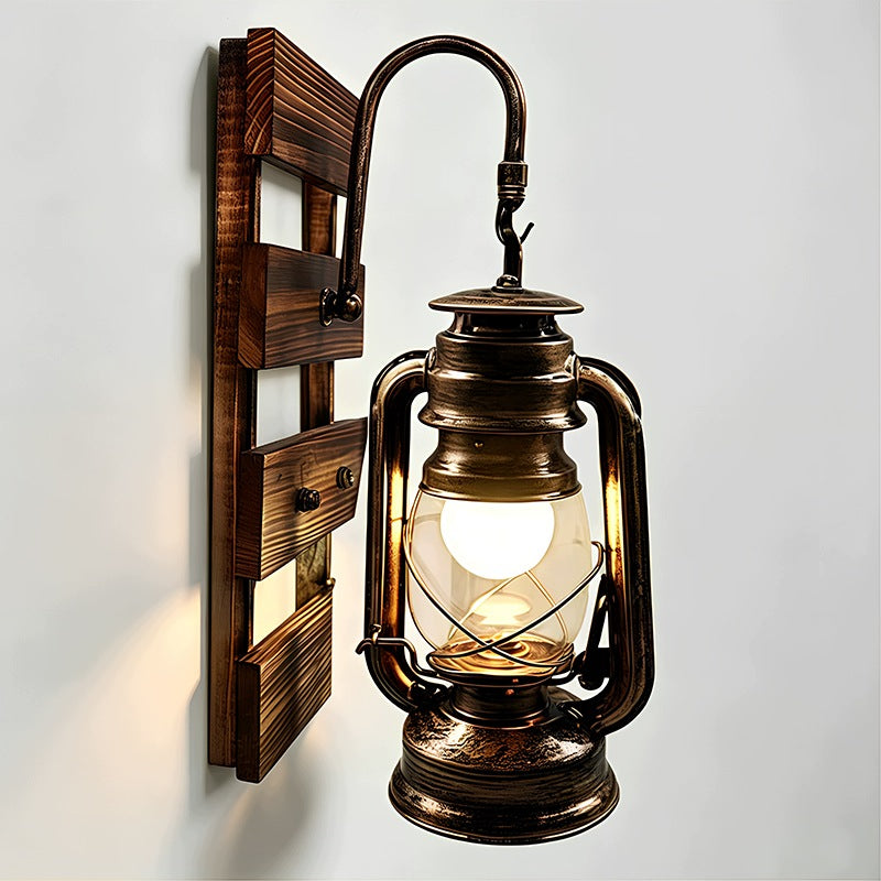 Horse Iron Wall Lamp Vintage Retro Sconce E27 Base LED Lighting Fixture