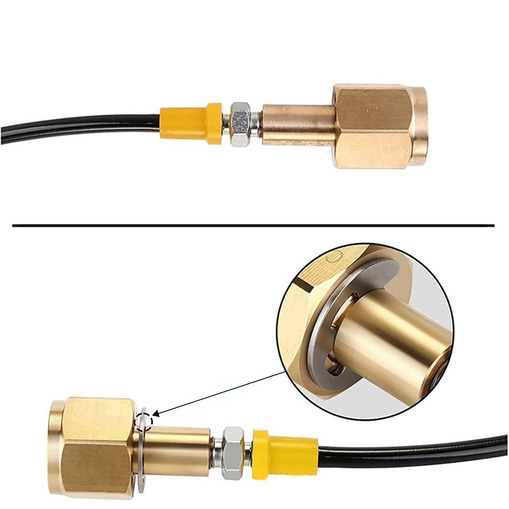 Hose CO2 adapter for SodaStream TR21-4–W21.8 length 1,5 m Product weight with unit packaging 0.325 kg