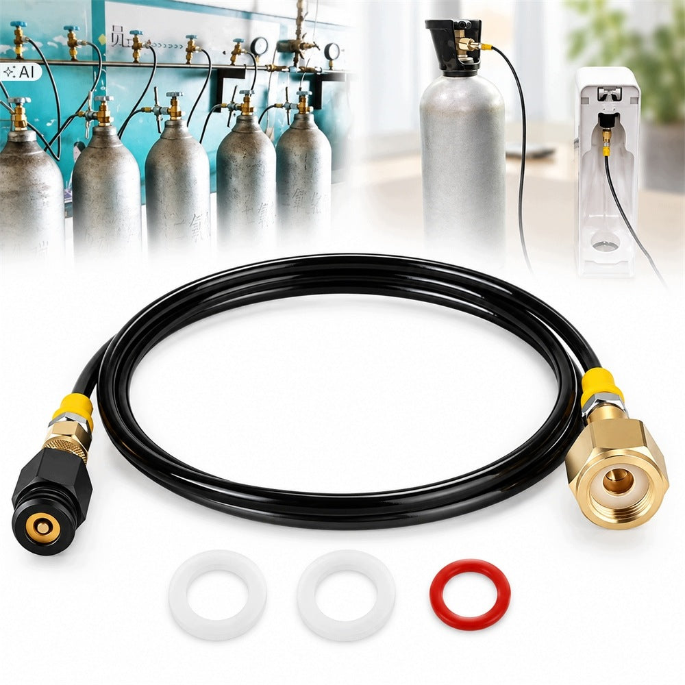 Hose CO2 adapter for SodaStream TR21-4–W21.8 length 1,5 m
