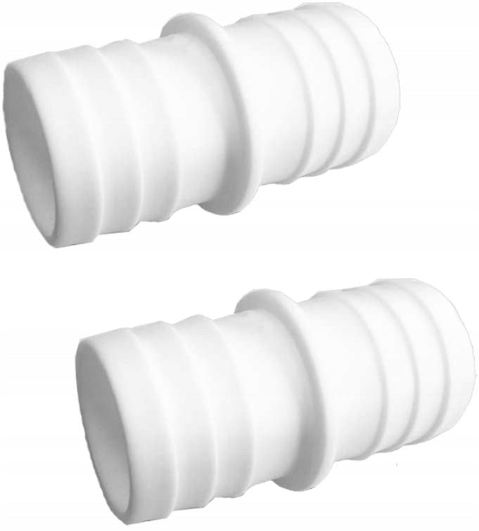 Hose connector PVC connector 38 mm + bands POOL 2 pcs Manufacturer code 1CQ7