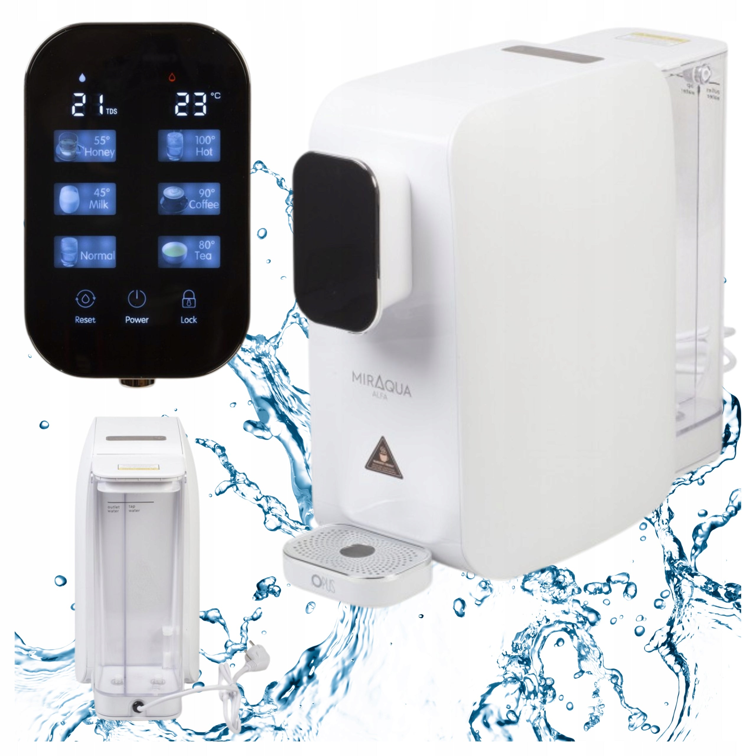 Hot Cold Water Dispenser Miraqua Alfa Filtration Mineralization Kit
