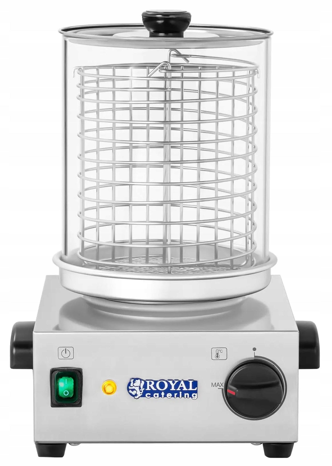 Hot Dog Heater 800W ROYAL CATERING RCHW-800 10010160 Packaging status original